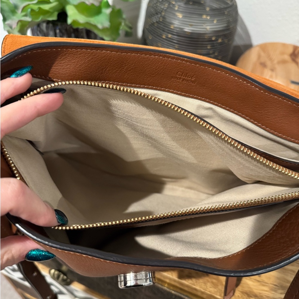 Chloe Calfskin Medium Faye Day Shoulder Bag - Picture 12 of 13